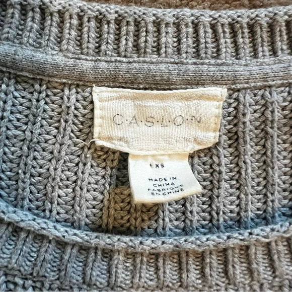 Caslon zipper detail sweater size XS - Picture 4 of 5